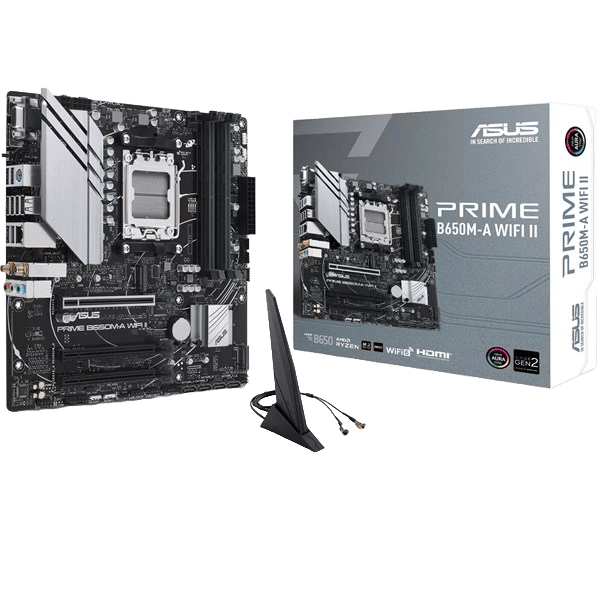 ASUS PRIME B650M-A WIFI II mATX Motherboard - CCL Computers